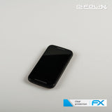 Schutzfolie atFoliX kompatibel mit Motorola Moto E 1. Generation 2014, ultraklare FX (3X)
