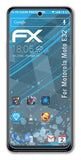 Schutzfolie atFoliX kompatibel mit Motorola Moto E32, ultraklare FX (3X)