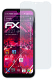 Glasfolie atFoliX kompatibel mit Motorola Moto E6i, 9H Hybrid-Glass FX