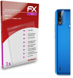 atFoliX FX-Hybrid-Glass Panzerglasfolie für Motorola Moto E7i Power Lens