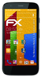 Panzerfolie atFoliX kompatibel mit Motorola Moto G 1. Generation 2013, entspiegelnde und stoßdämpfende FX (3X)