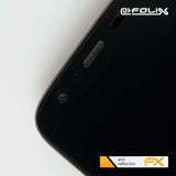 Panzerfolie atFoliX kompatibel mit Motorola Moto G 1. Generation 2013, entspiegelnde und stoßdämpfende FX (3X)