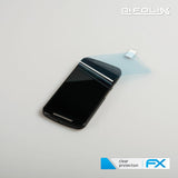 Schutzfolie atFoliX kompatibel mit Motorola Moto G 2. Generation 2014, ultraklare FX (3X)