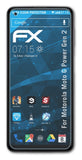 Schutzfolie atFoliX kompatibel mit Motorola Moto G Power Gen 2, ultraklare FX (3X)