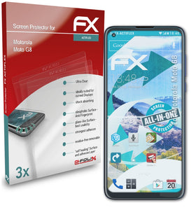 atFoliX FX-ActiFleX Displayschutzfolie für Motorola Moto G8