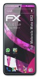 Glasfolie atFoliX kompatibel mit Motorola Moto G82, 9H Hybrid-Glass FX