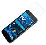 Schutzfolie atFoliX kompatibel mit Motorola Moto Green Pomelo, ultraklare FX (3X)
