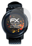 Panzerfolie atFoliX kompatibel mit Motorola Moto Watch 100, entspiegelnde und stoßdämpfende FX (3X)