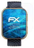 Schutzfolie atFoliX kompatibel mit Motorola Moto Watch 200, ultraklare FX (3X)