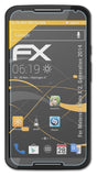 Panzerfolie atFoliX kompatibel mit Motorola Moto X 2. Generation 2014, entspiegelnde und stoßdämpfende FX (3X)