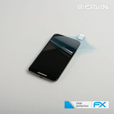 Schutzfolie atFoliX kompatibel mit Motorola Moto X 2. Generation 2014, ultraklare FX (3X)