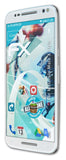 Schutzfolie atFoliX passend für Motorola Moto X Style, ultraklare und flexible FX (3X)