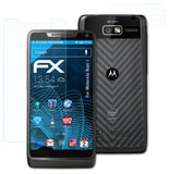 Schutzfolie atFoliX kompatibel mit Motorola Razr i, ultraklare FX (3er Set)