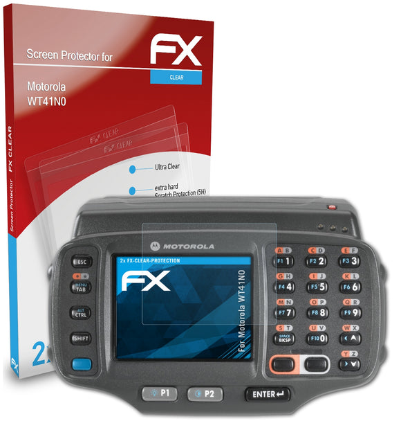 atFoliX FX-Clear Schutzfolie für Motorola WT41N0