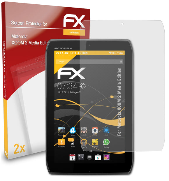 atFoliX FX-Antireflex Displayschutzfolie für Motorola XOOM 2 Media Edition