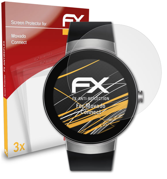 atFoliX FX-Antireflex Displayschutzfolie für Movado Connect