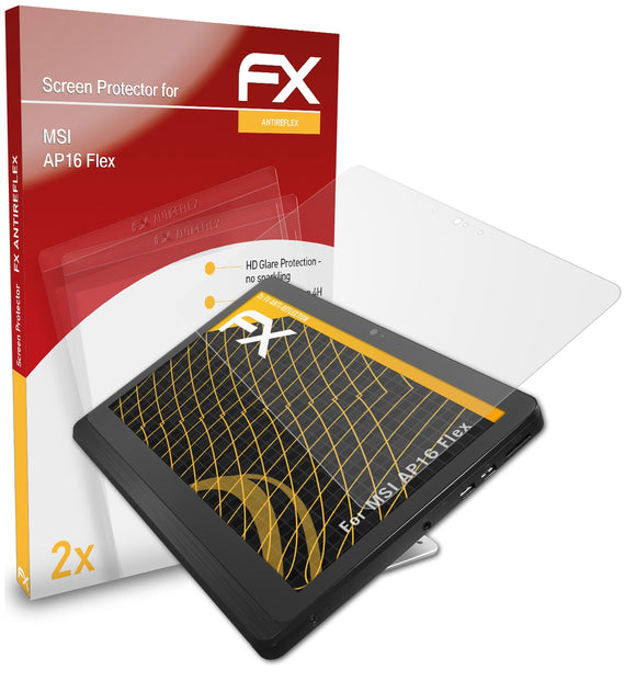 atFoliX FX-Antireflex Displayschutzfolie für MSI AP16 Flex