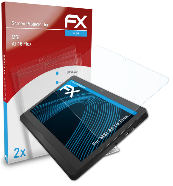 atFoliX FX-Clear Schutzfolie für MSI AP16 Flex