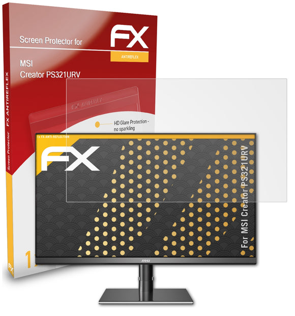 atFoliX FX-Antireflex Displayschutzfolie für MSI Creator PS321URV