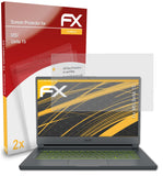 atFoliX FX-Antireflex Displayschutzfolie für MSI Delta 15