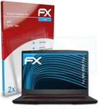 atFoliX FX-Clear Schutzfolie für MSI GF65 Thin