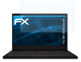 Schutzfolie atFoliX kompatibel mit MSI GS66 Stealth, ultraklare FX (2X)