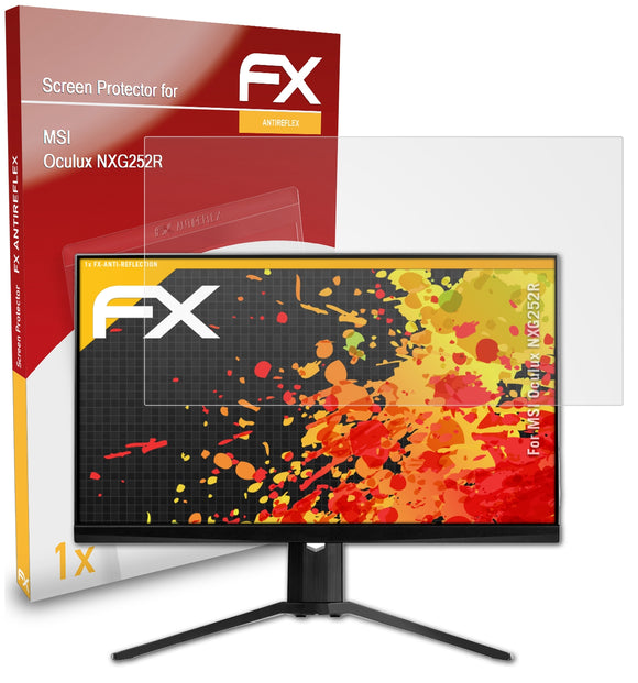 atFoliX FX-Antireflex Displayschutzfolie für MSI Oculux NXG252R