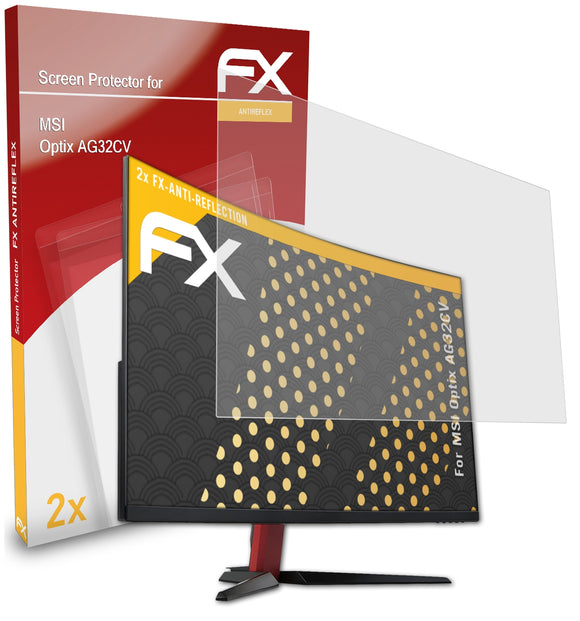 atFoliX FX-Antireflex Displayschutzfolie für MSI Optix AG32CV
