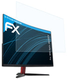 Schutzfolie atFoliX kompatibel mit MSI Optix AG32CV, ultraklare FX (2X)