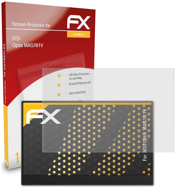 atFoliX FX-Antireflex Displayschutzfolie für MSI Optix MAG161V