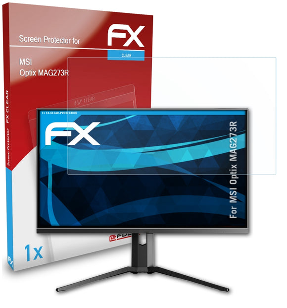 atFoliX FX-Clear Schutzfolie für MSI Optix MAG273R