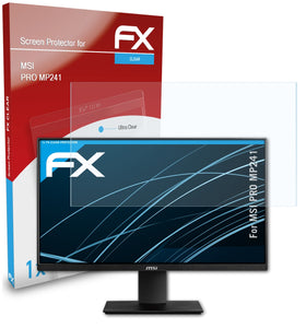 atFoliX FX-Clear Schutzfolie für MSI PRO MP241