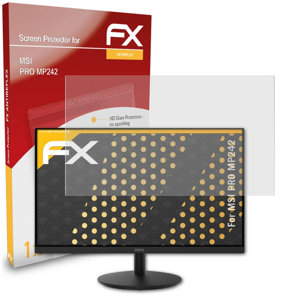 atFoliX FX-Antireflex Displayschutzfolie für MSI PRO MP242
