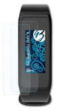 Bruni Schutzfolie kompatibel mit MyKronoz ZeFit 3, glasklare Folie (2X)
