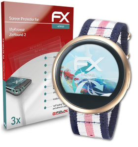 atFoliX FX-ActiFleX Displayschutzfolie für MyKronoz ZeRound 2