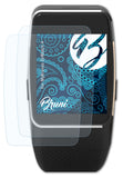 Bruni Schutzfolie kompatibel mit MyKronoz ZeWatch 4, glasklare Folie (2X)