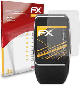 atFoliX FX-Antireflex Displayschutzfolie für MyKronoz ZeWatch 4