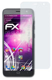 Glasfolie atFoliX kompatibel mit myPhone Fun 7 LTE, 9H Hybrid-Glass FX