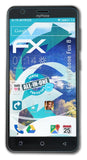 atFoliX Schutzfolie passend für myPhone Fun 8, ultraklare und flexible FX Folie (3X)