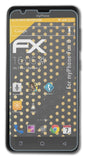 atFoliX Panzerfolie kompatibel mit myPhone Fun 8, entspiegelnde und stoßdämpfende FX Schutzfolie (3X)