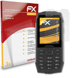 atFoliX FX-Antireflex Displayschutzfolie für myPhone Hammer 4+