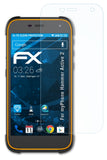 Schutzfolie atFoliX kompatibel mit myPhone Hammer Active 2, ultraklare FX (3X)