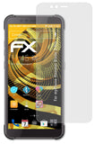 Panzerfolie atFoliX kompatibel mit myPhone Hammer Blade 2 Pro, entspiegelnde und stoßdämpfende FX (3X)