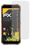 Panzerfolie atFoliX kompatibel mit myPhone Hammer Energy 18X9, entspiegelnde und stoßdämpfende FX (3X)