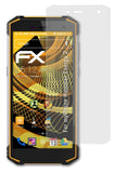 Panzerfolie atFoliX kompatibel mit myPhone Hammer Energy 2, entspiegelnde und stoßdämpfende FX (3X)