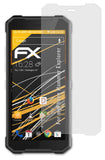 Panzerfolie atFoliX kompatibel mit myPhone Hammer Explorer, entspiegelnde und stoßdämpfende FX (3X)