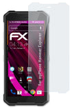 Glasfolie atFoliX kompatibel mit myPhone Hammer Explorer, 9H Hybrid-Glass FX