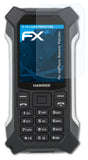 Schutzfolie atFoliX kompatibel mit myPhone Hammer Patriot+, ultraklare FX (3X)