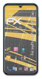 Panzerfolie atFoliX kompatibel mit myPhone Pocket Pro, entspiegelnde und stoßdämpfende FX (3X)