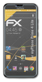 atFoliX Panzerfolie kompatibel mit myPhone Prime 4 Lite, entspiegelnde und stoßdämpfende FX Schutzfolie (3X)